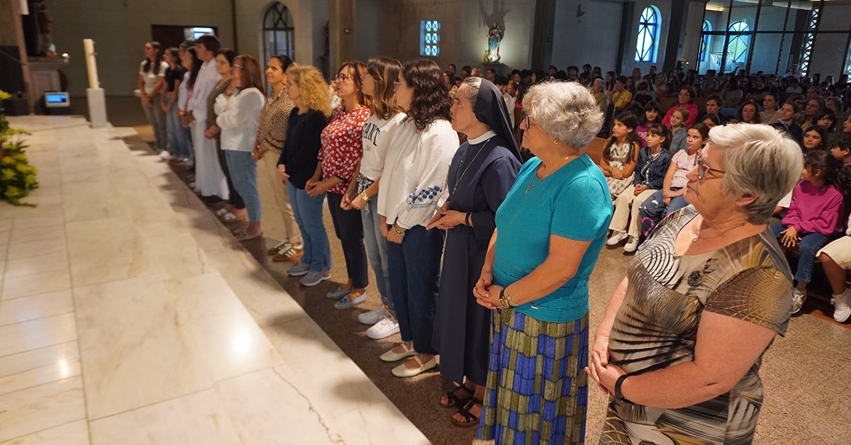 Começou a catequese!